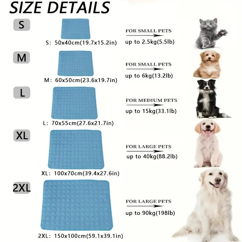 Pet Cooling Mat SURLYPETS Store