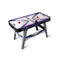 Air Powered Hockey Game Table with 2 Pushers and Pucks-Blue DirectDeals