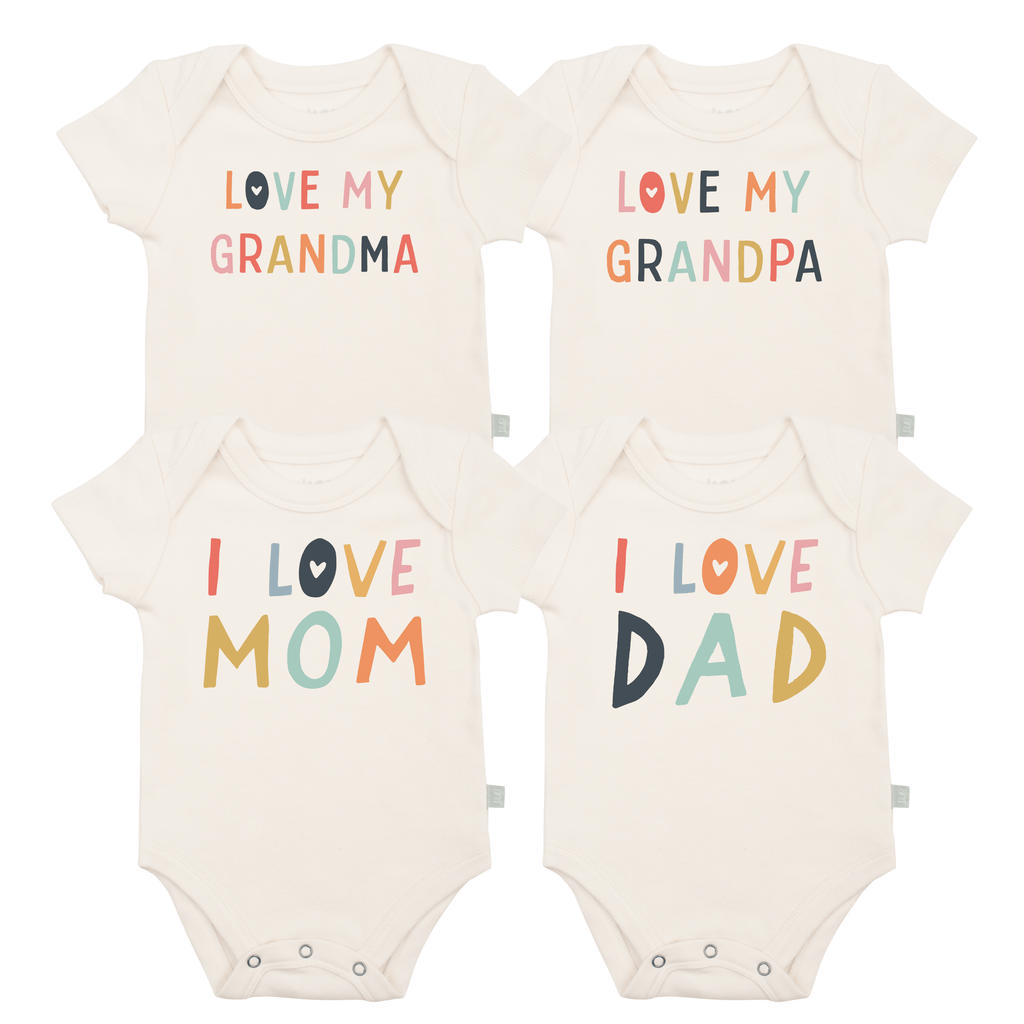 graphic bodysuit set | all in the family Finn + Emma