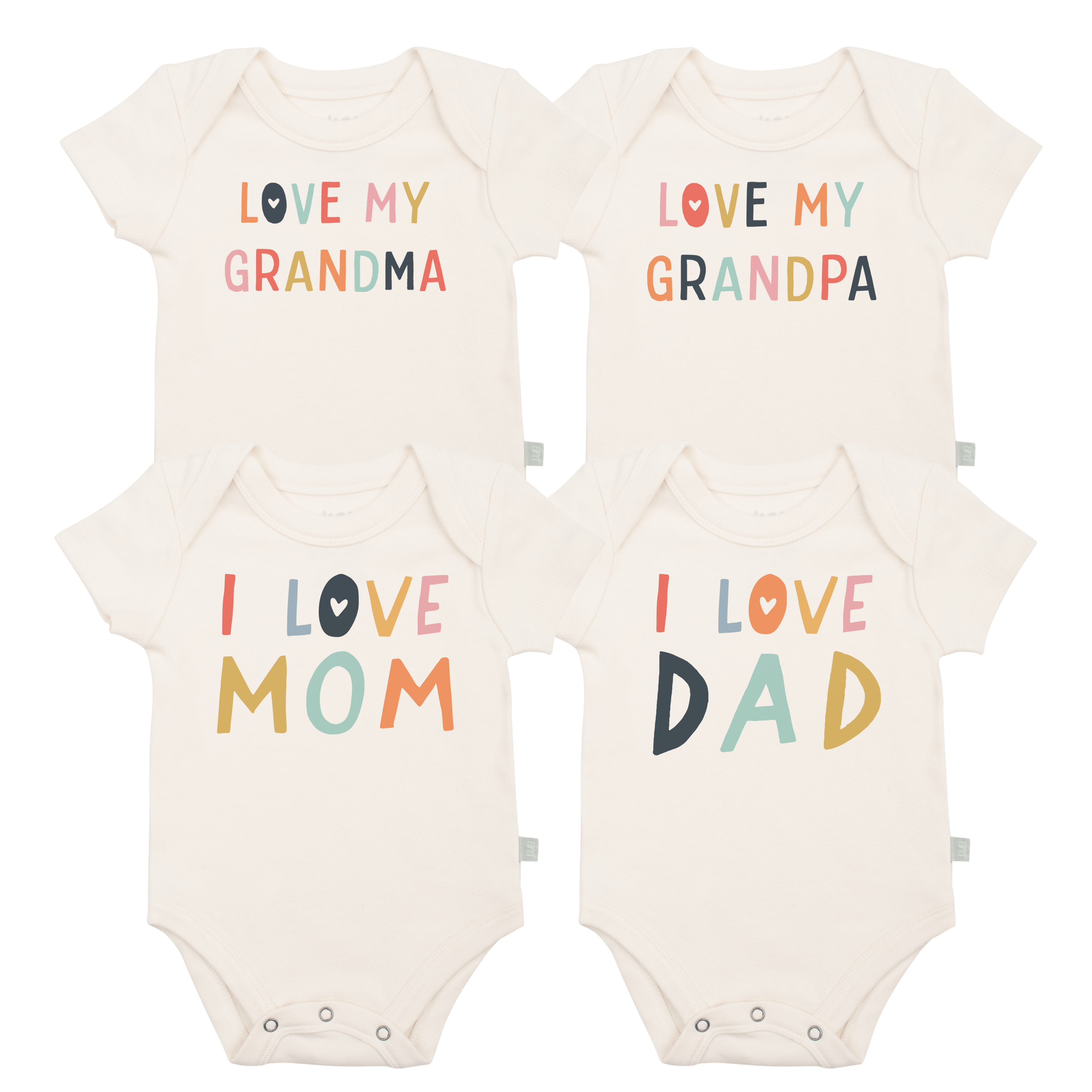 graphic bodysuit set | all in the family Finn + Emma