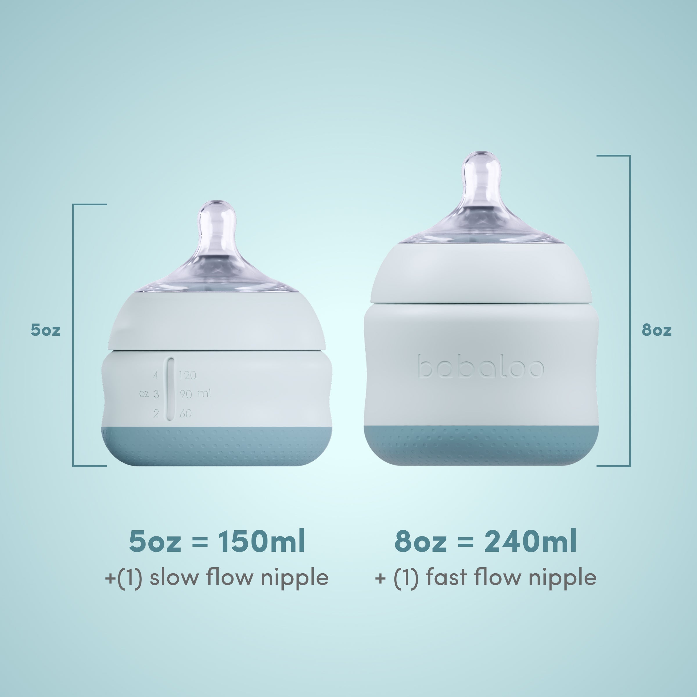 babaloo bottle set of 3 Babaloo