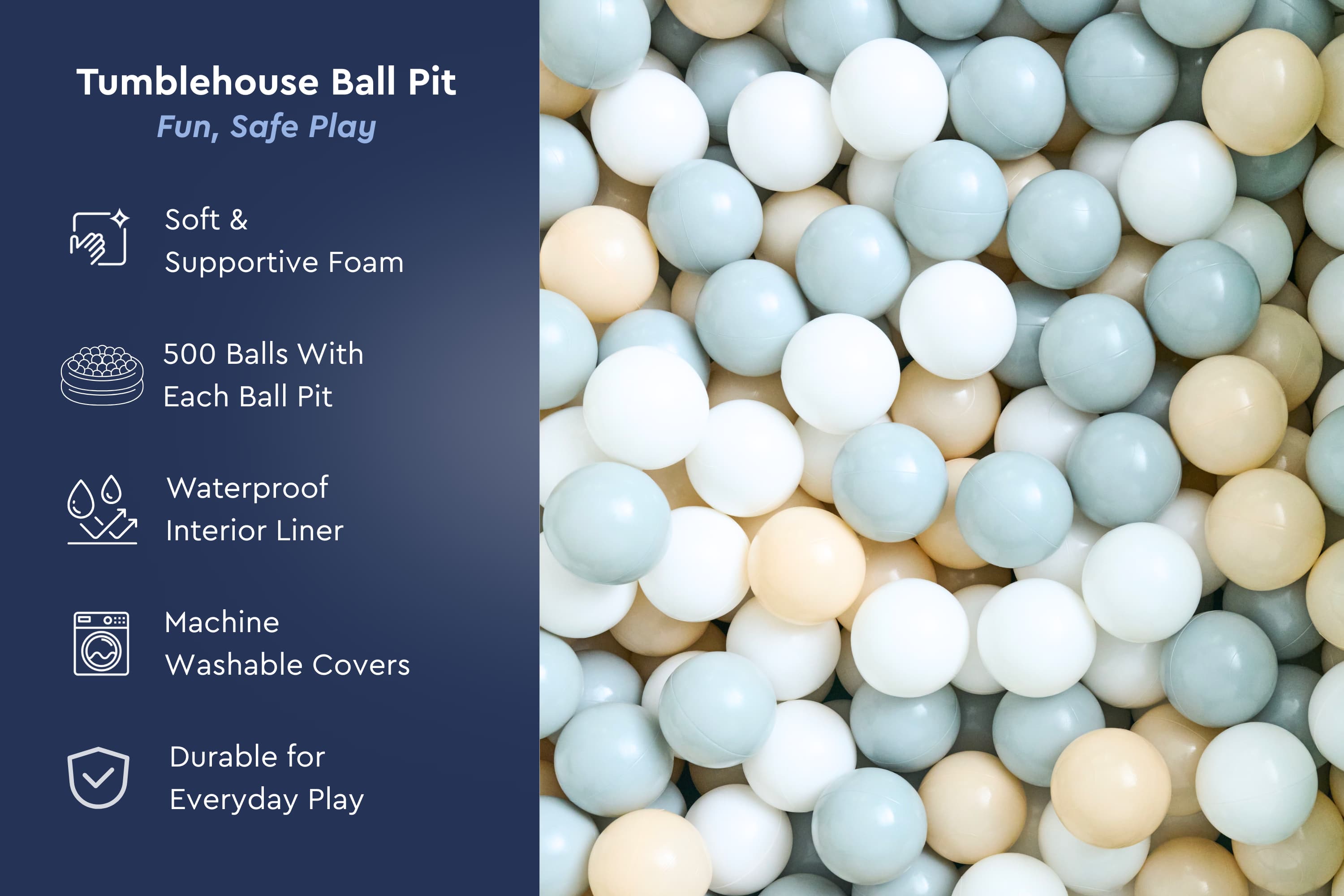 TumbleHouse Ball Pit Moon Pod