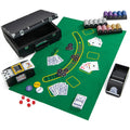 14 Gram Poker Chips 300 Pieces Casino Poker Chip Set-Black DirectDeals