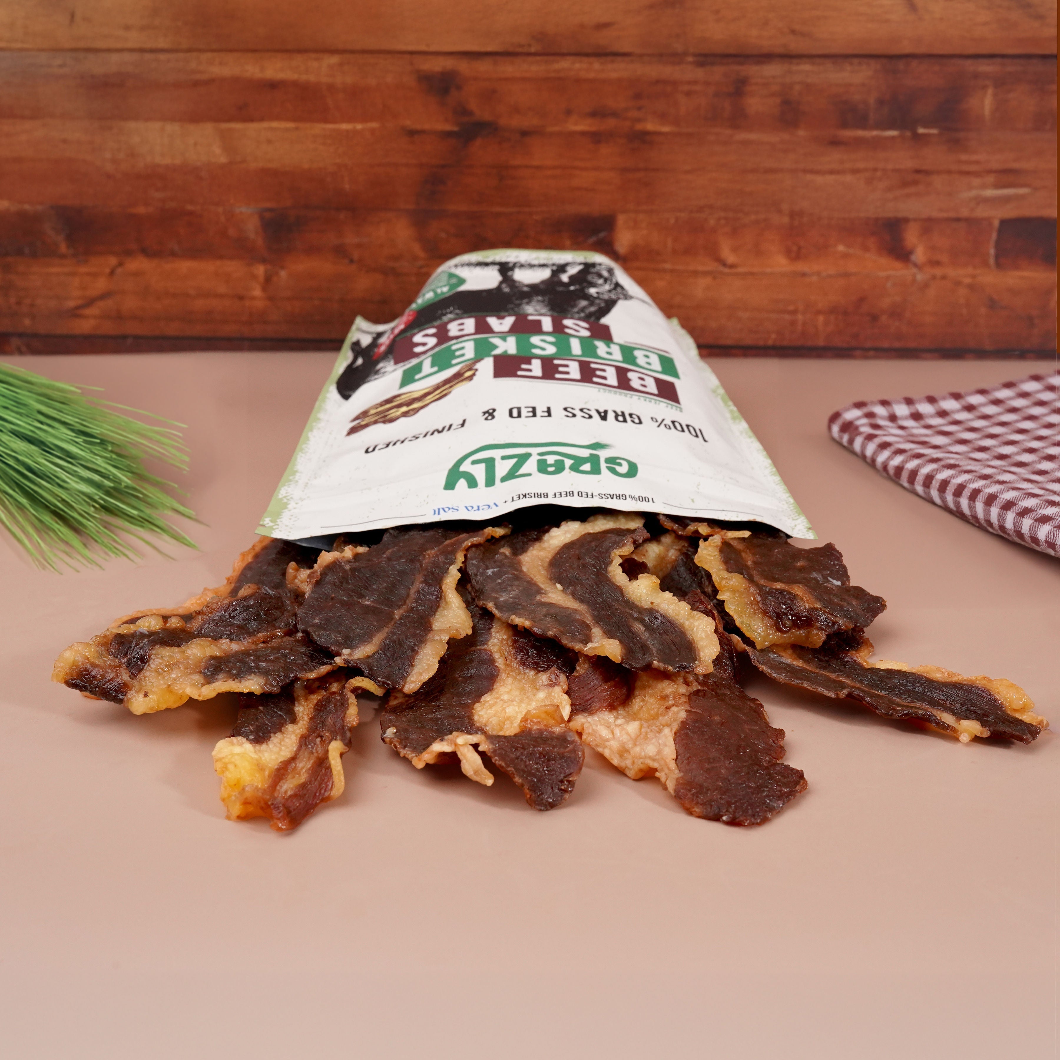 Beef Brisket Slabs - 100% Grass-Fed & Finished Grazly