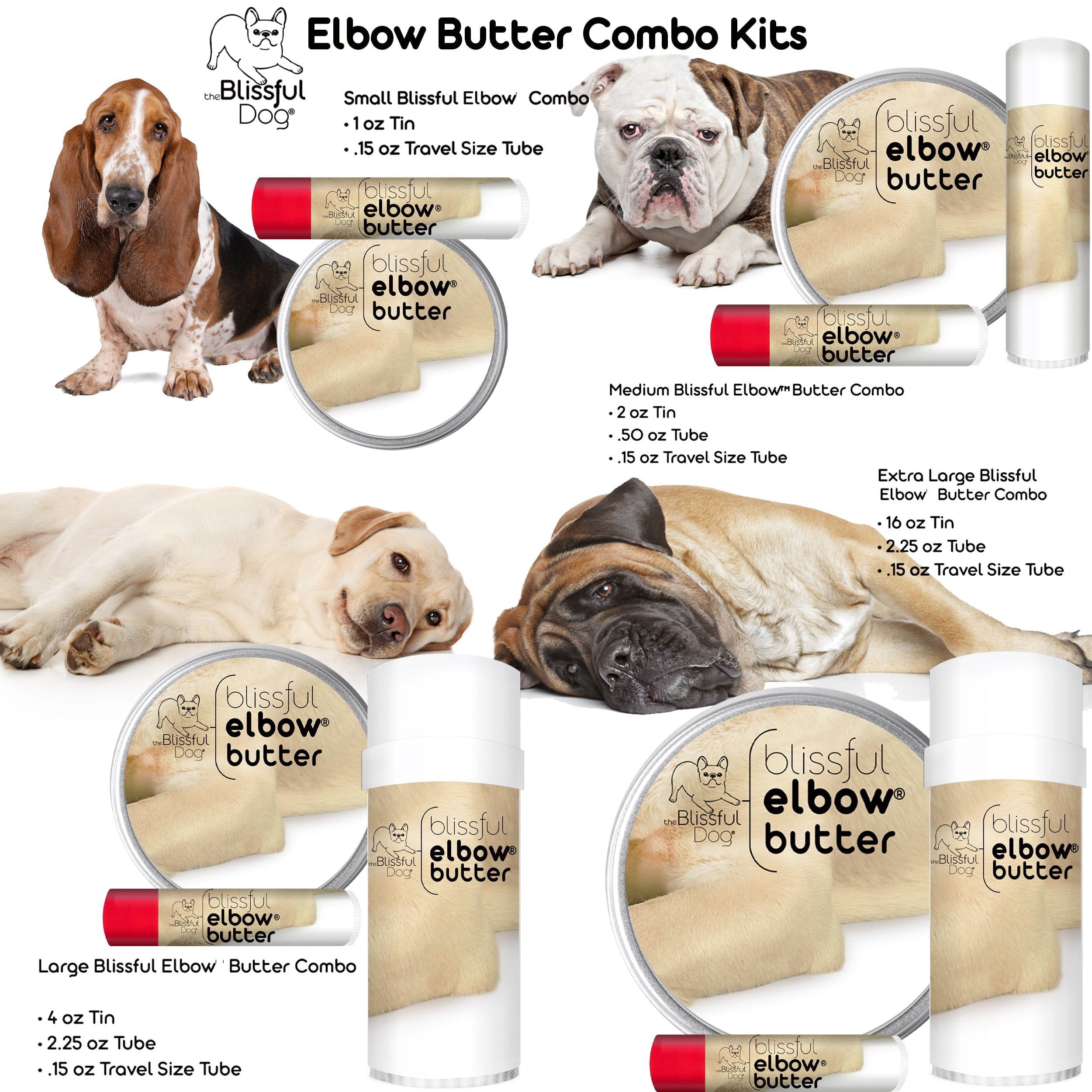 Blissful Elbow® Butter Conditions Your Dog's Elbow Calluses The Blissful Dog
