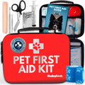 Pet First Aid Kit (Dogs & Cats) with Vet-Approved Essentials Rubyloo