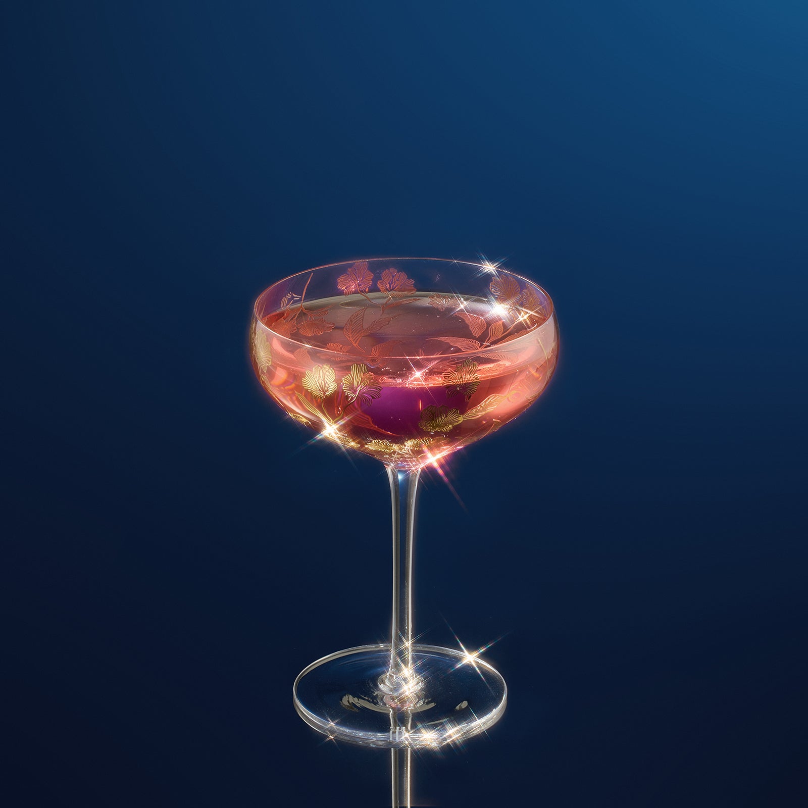 Trevi Champagne Coupe, Cocktail Glassware, Set of 2 Khen Site