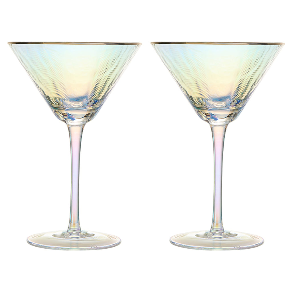 Dulce Martini Cocktail Glassware, Set of 2 Khen Site