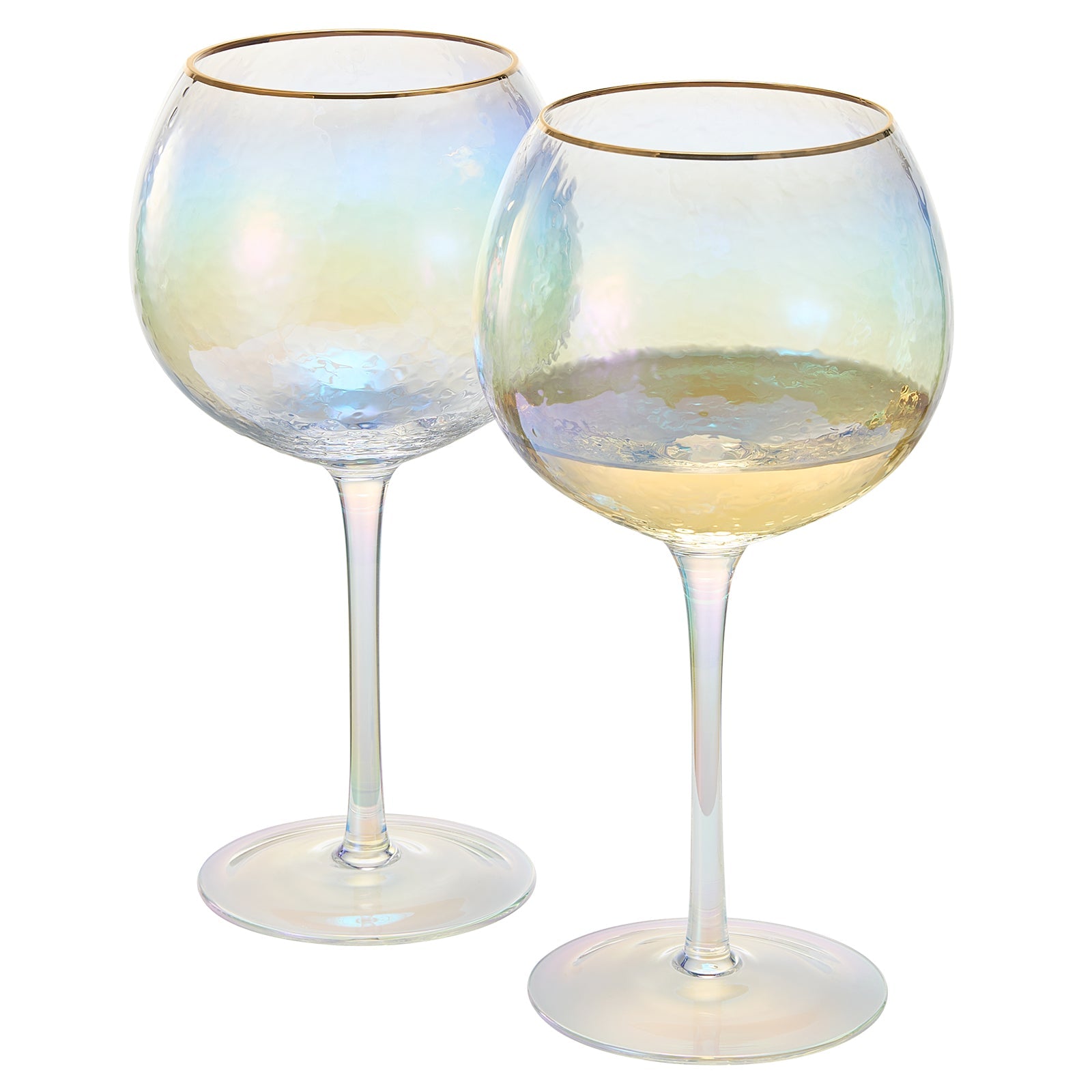 Dulce Stemmed Wine Glassware, Set of 2 Khen Site