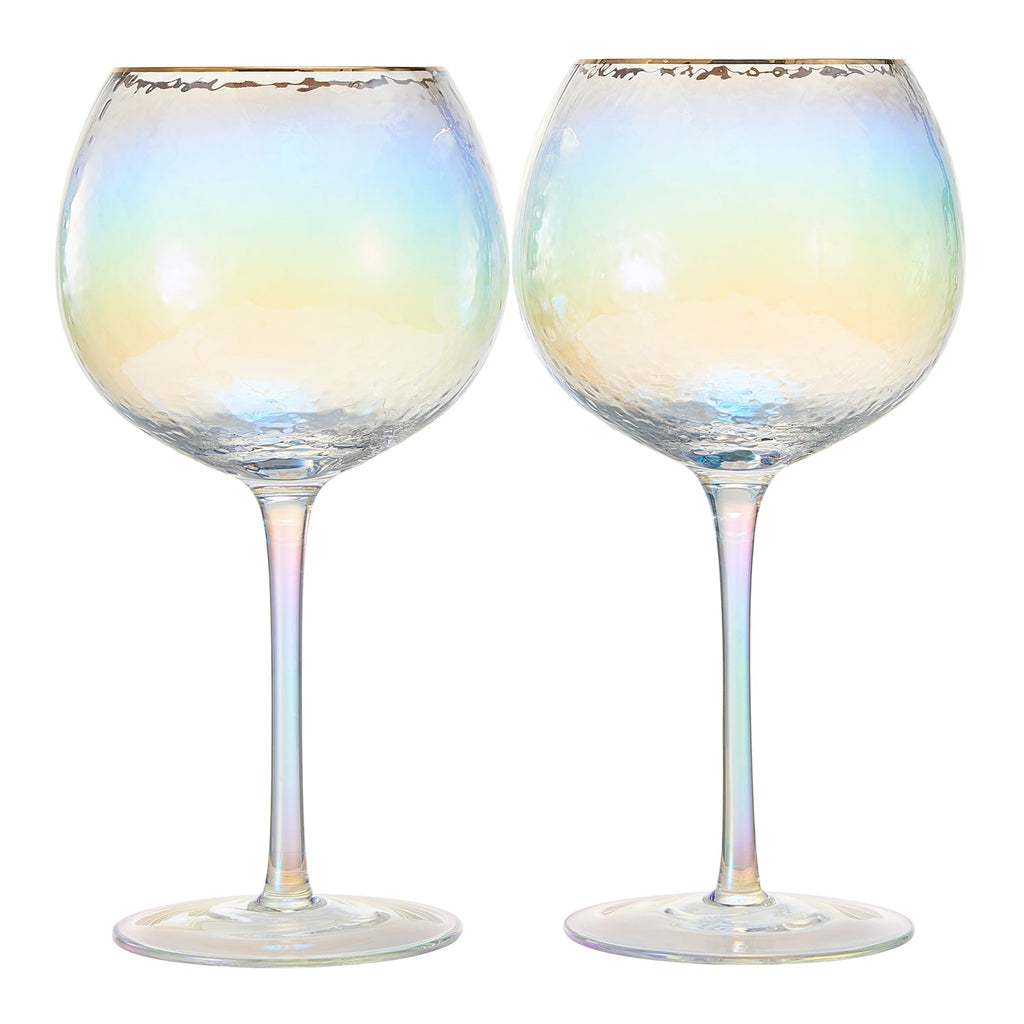 Dulce Stemmed Wine Glassware, Set of 2 Khen Site