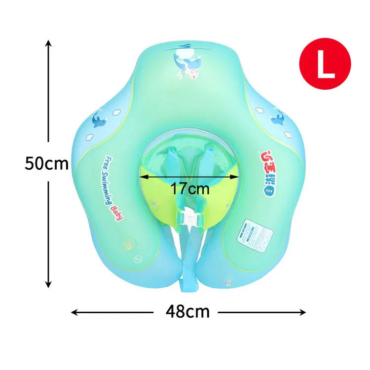 Safety Baby Swim Ring Inflatable Armpit Float MyEnBeBe SwimmingSports Store