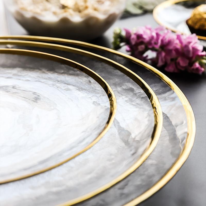 Japanese Gold Edge Ice Plate Collection 3CARATS