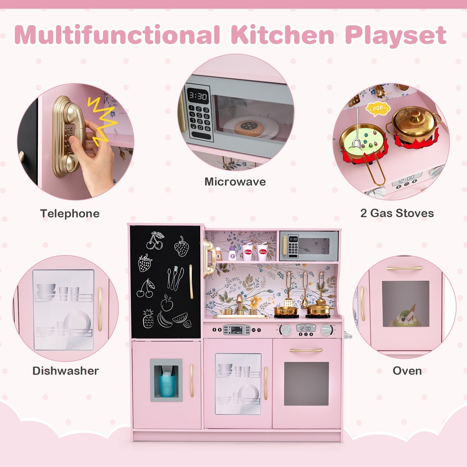 Toddler Kitchen unisex 3-6 Years Old GBruno Store