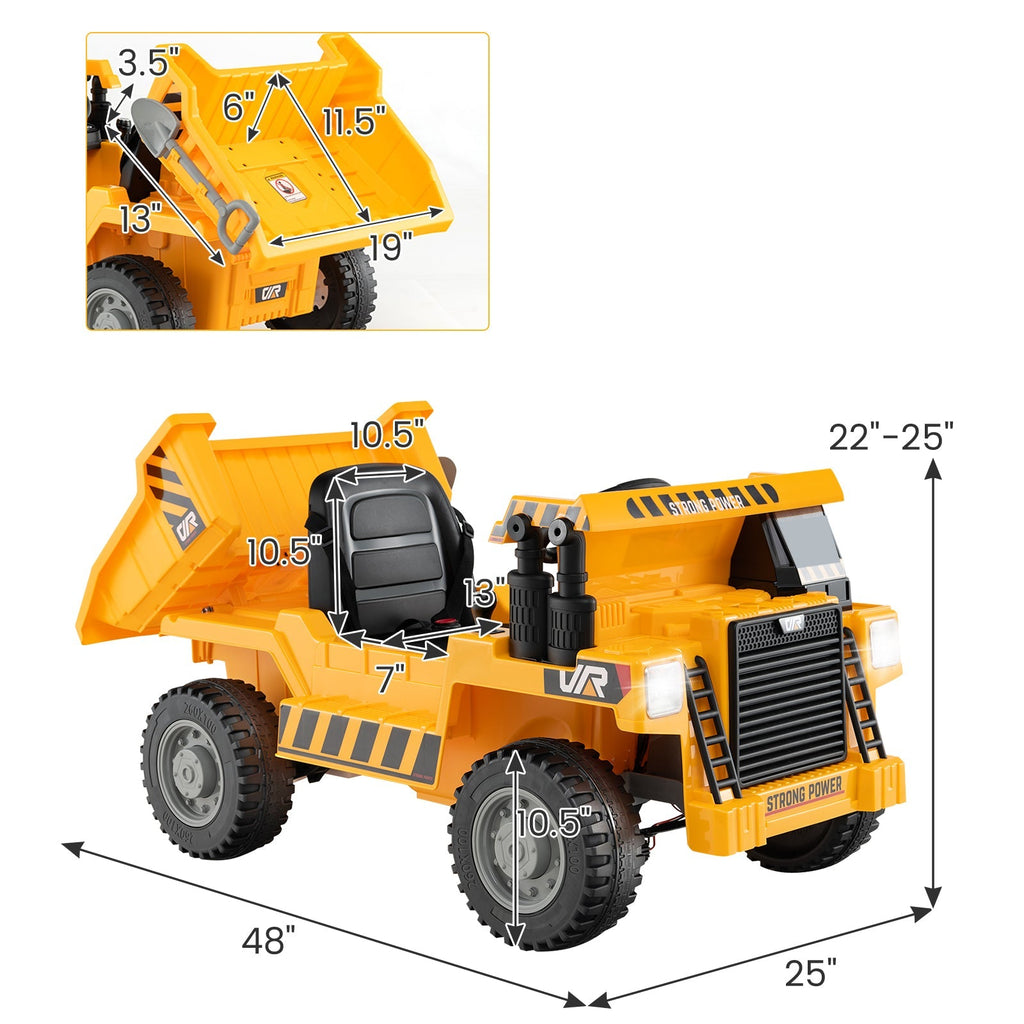 Kids Ride on Dump Truck 12V GBruno Store