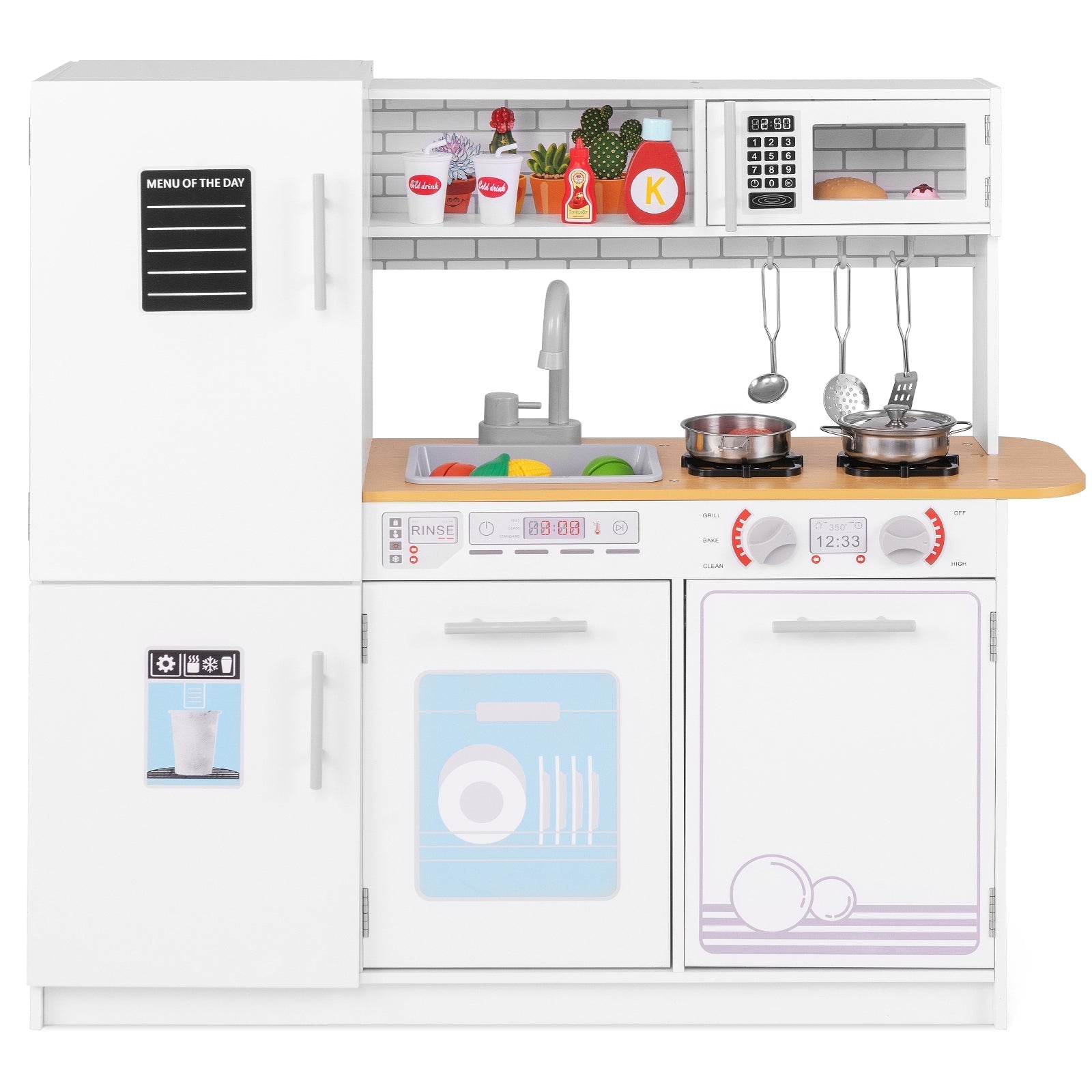 Toddler Playstation white kitchen GBruno Store