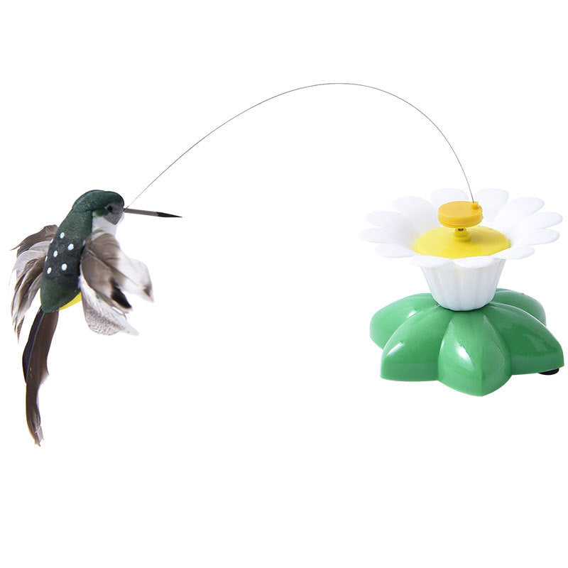 Electric Flutter-Motion Cat Toy - 360° Rotating Realistic Butterfly/Bird Jane's Pet Boutique