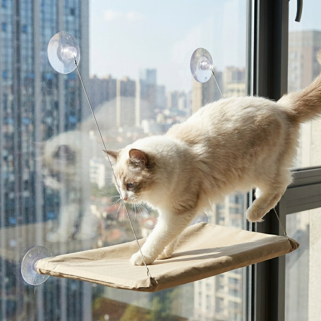 Cat Window Hammock Bed Midfox