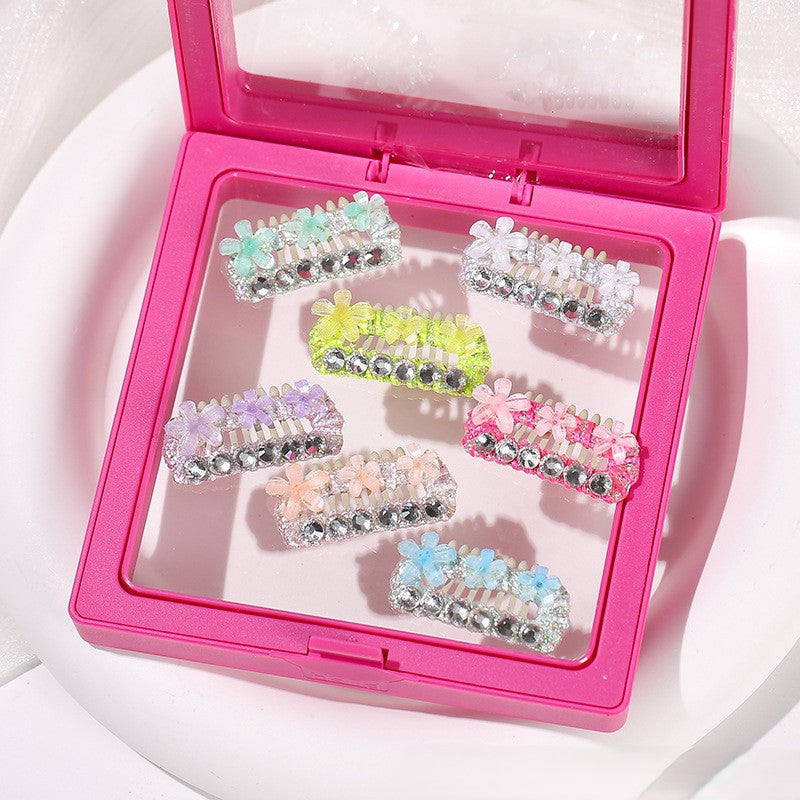 Pet Accessories Crystal Flower Mini Hair Clips for Dogs Jane's Pet Boutique