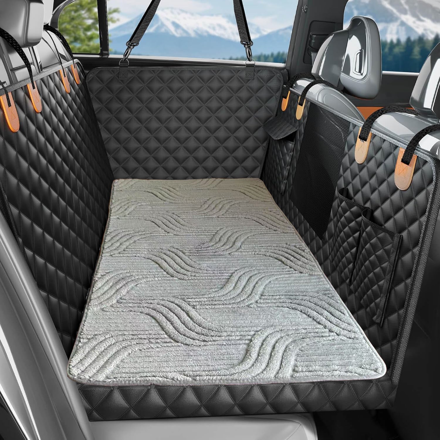 Premium Non-Slip Car Seat Cushion for Dogs & Cats - Thickened Comfort Mat Pawpampered