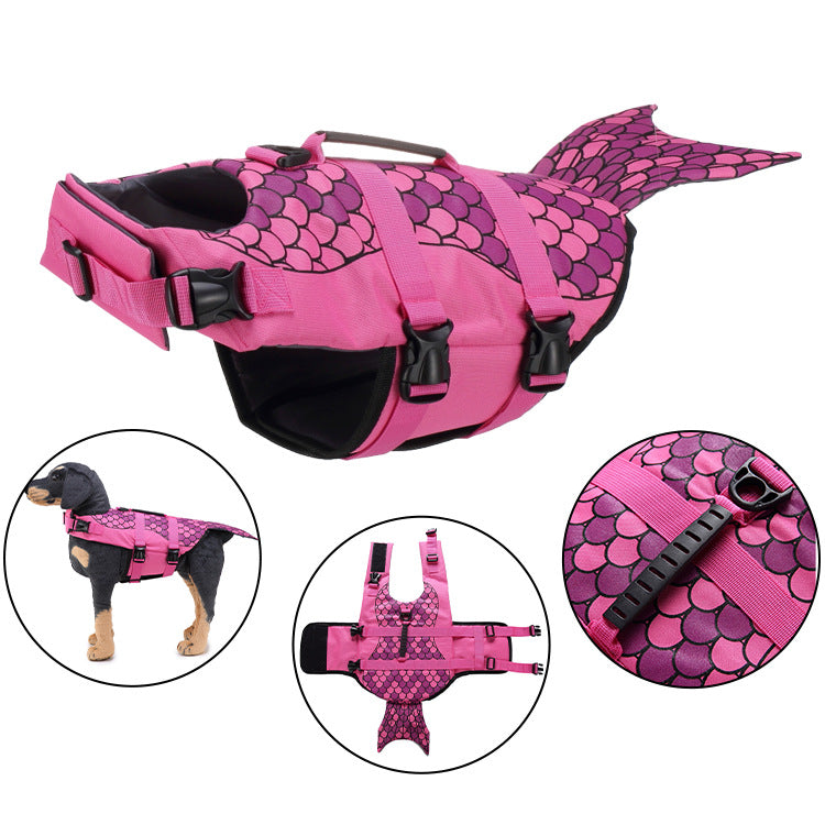 Dog life jacket pet swiming wear Jane's Pet Boutique