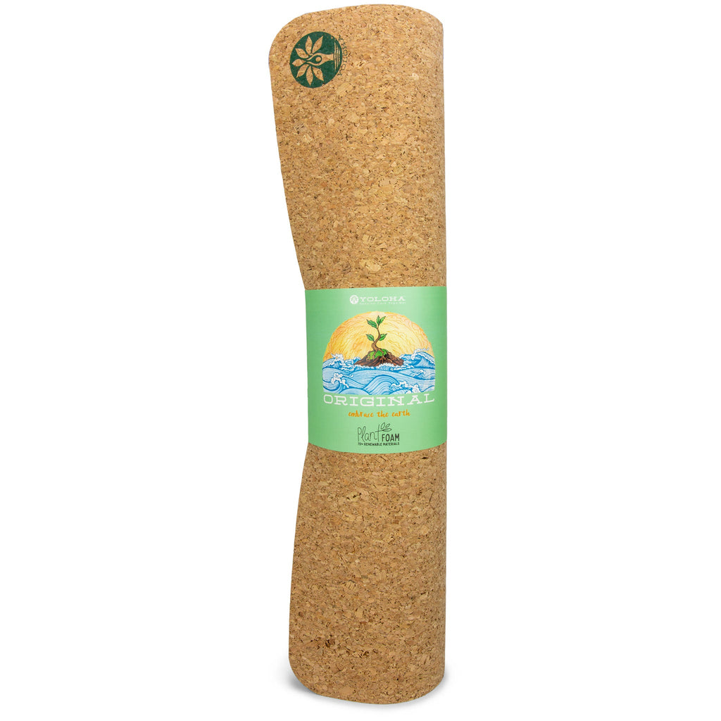 Chakras Original Cork Yoga Mat Yoloha Yoga
