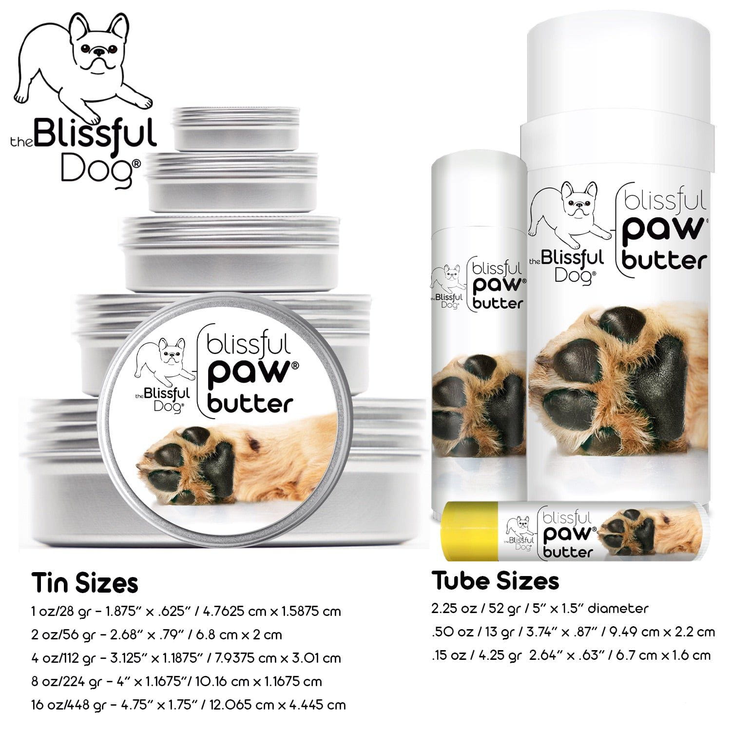 Blissful Paw® Butter Moisturizes Rough, Dry Paw Pads The Blissful Dog