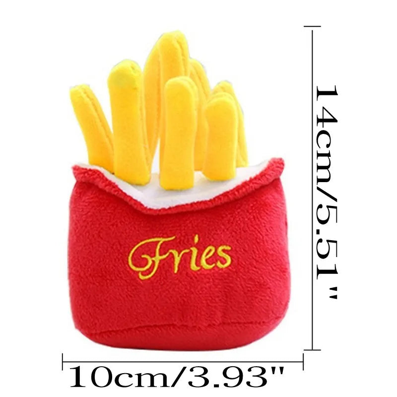 Fleece Bone Chew Toys DOGGYZSTYLE Lifestyles Store
