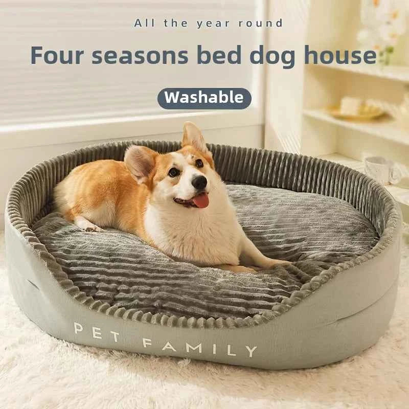Extra Large Dog Bed Cooling Mat – All Season Warm and Cool Pet Bed Cozy Kawaii