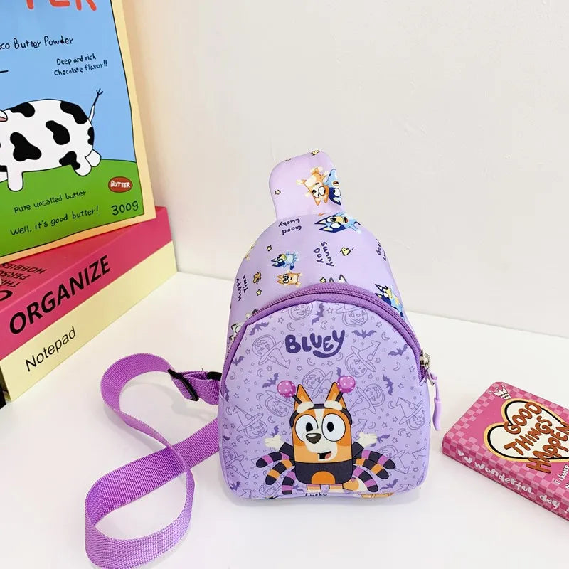 Kid's Bluey cartoon crossbody bags Strange Treasures And Treasures Store
