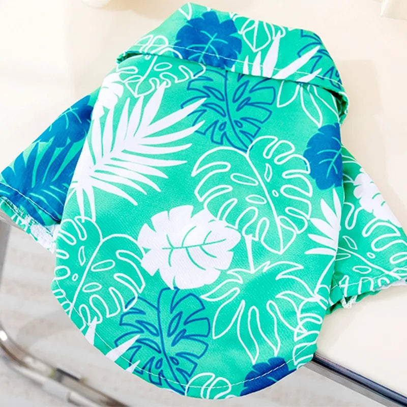 Hawaiian Style Pet Beach Shirts Abrrlo Official Store