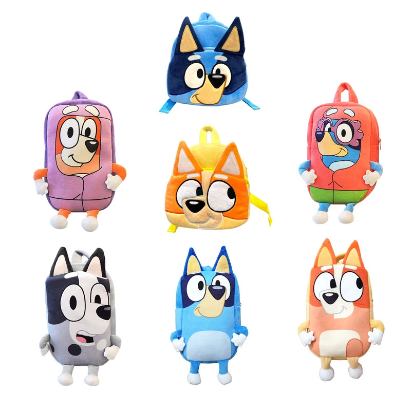 Children's Bluey Cartoon Plush Bag Disney Cars 3 Store
