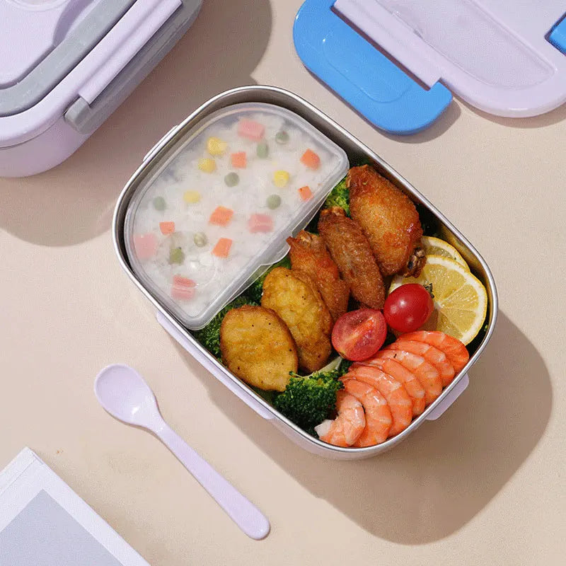 1.5 L 60W Electric Lunch Box Food Warmer Portable Food Heater for Car Or Home - Leak Proof, Lunch Heating Microwave for Truckers Shop1103837750 Store