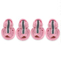 4PCS/set Non-slip Summer pet shoes Cute Paws Pets Store