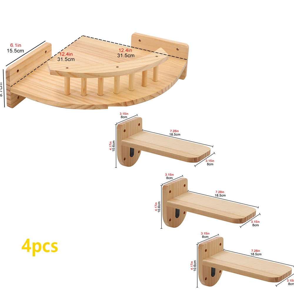 Wall Mounted Cat Climbing Shelves PATYOCAT Official Store