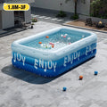Family Pool, inflatable, covered, 3 sizes CONUSEA Official Store