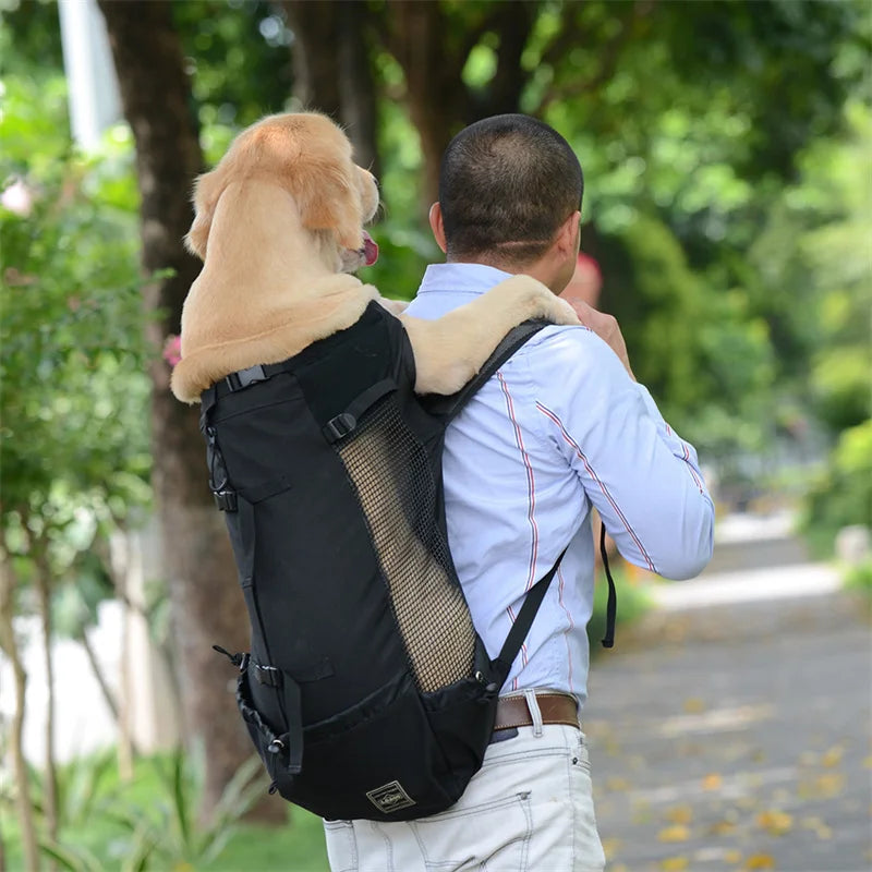 High Quality Breathable Cycling Backpack for Outdoor Travel Pet Supplies TNINGPET Store