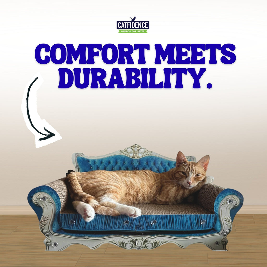 Catfidence® Cat Scratcher Sofa The Original Poop Bags®️