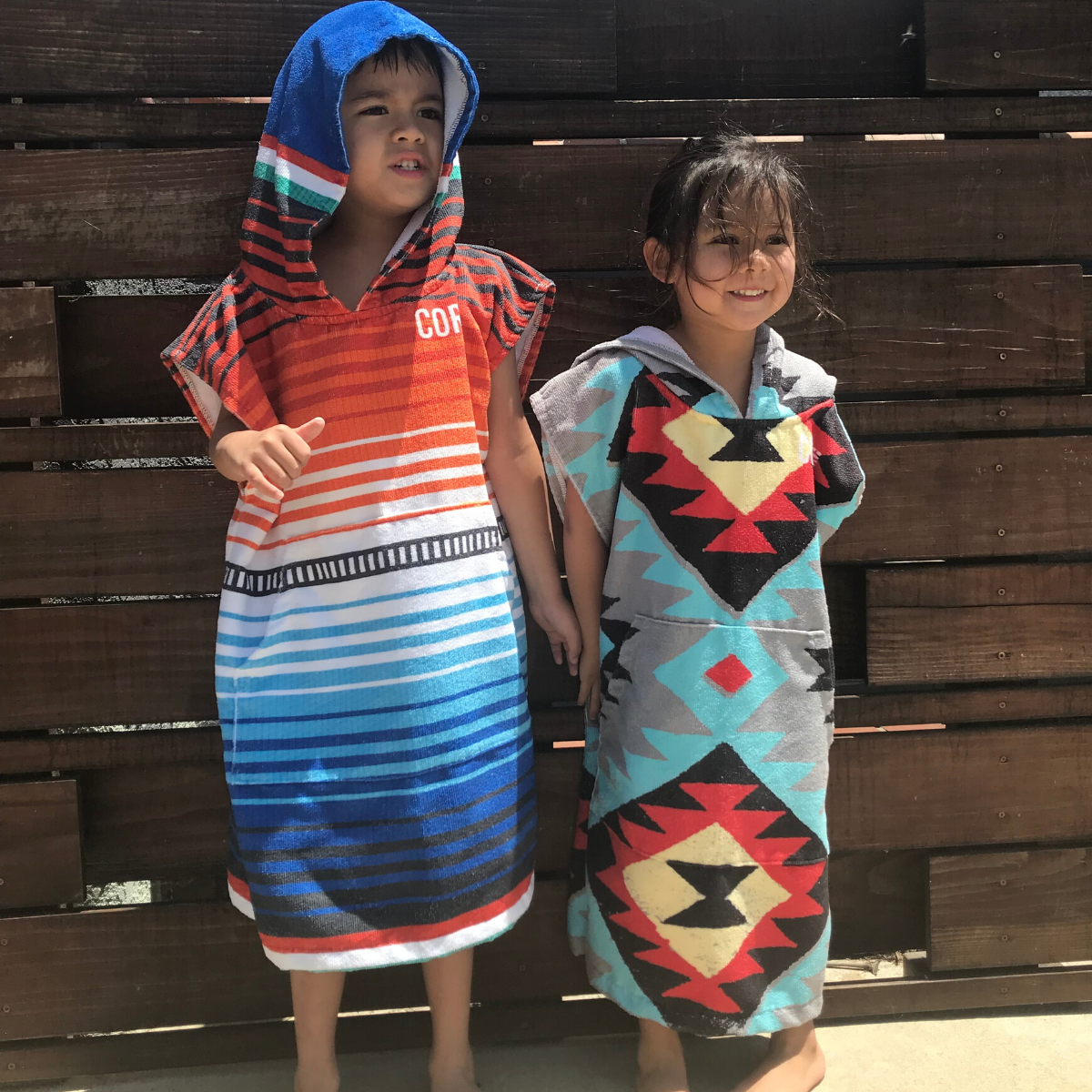 Kids Changing Towel Poncho - Sarape COR Surf
