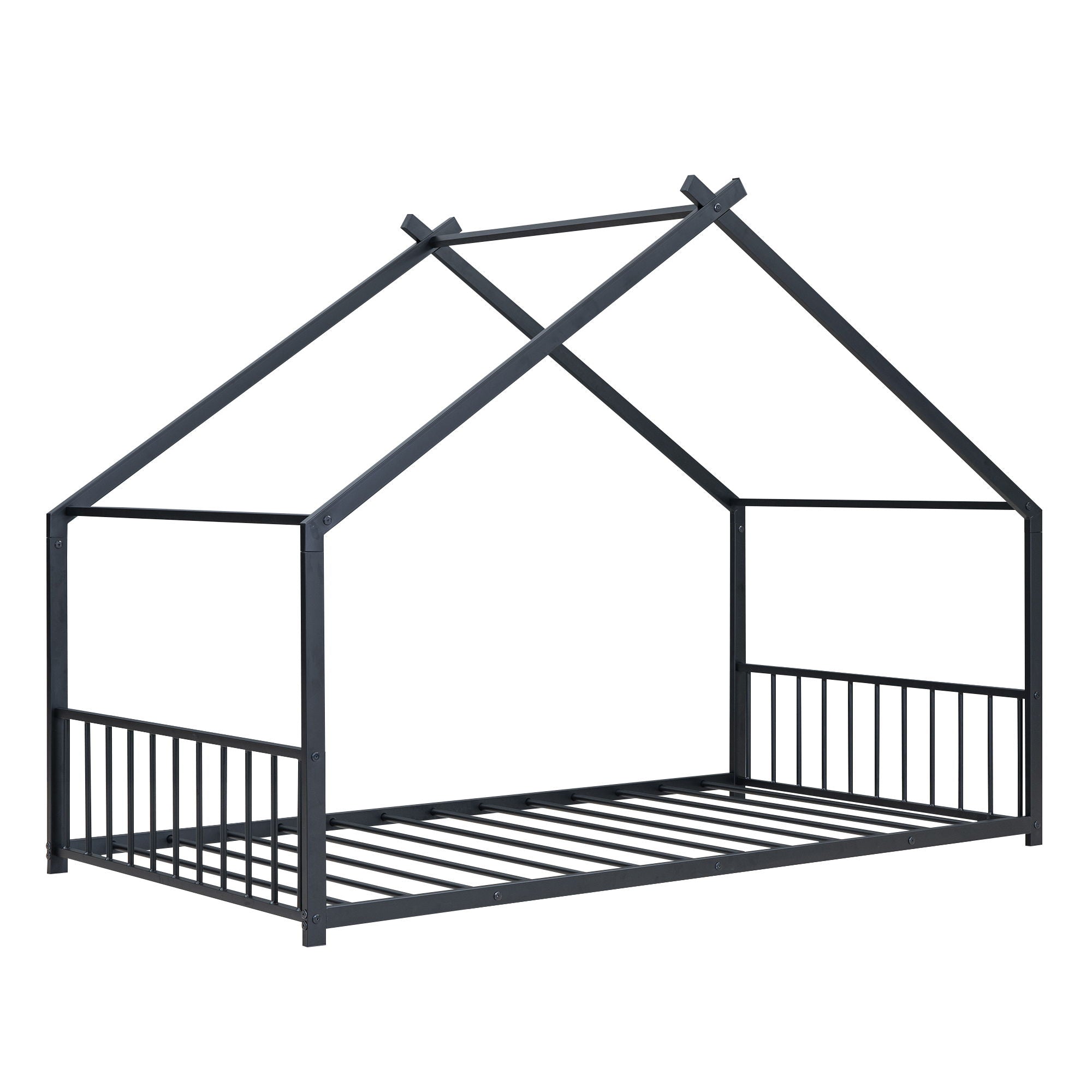 Metal House Bed Unique Piece Furniture