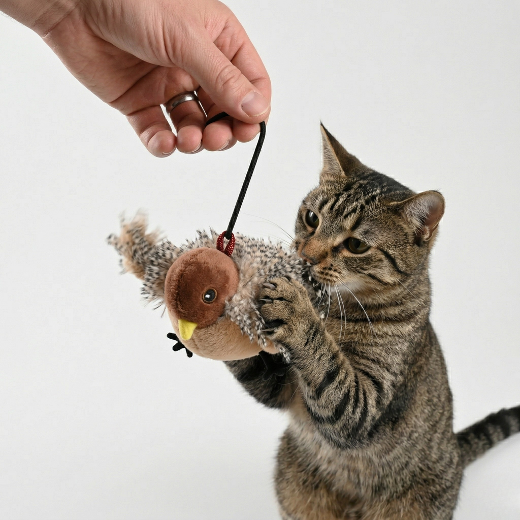 Flapping Bird Interactive Cat Toy Midfox