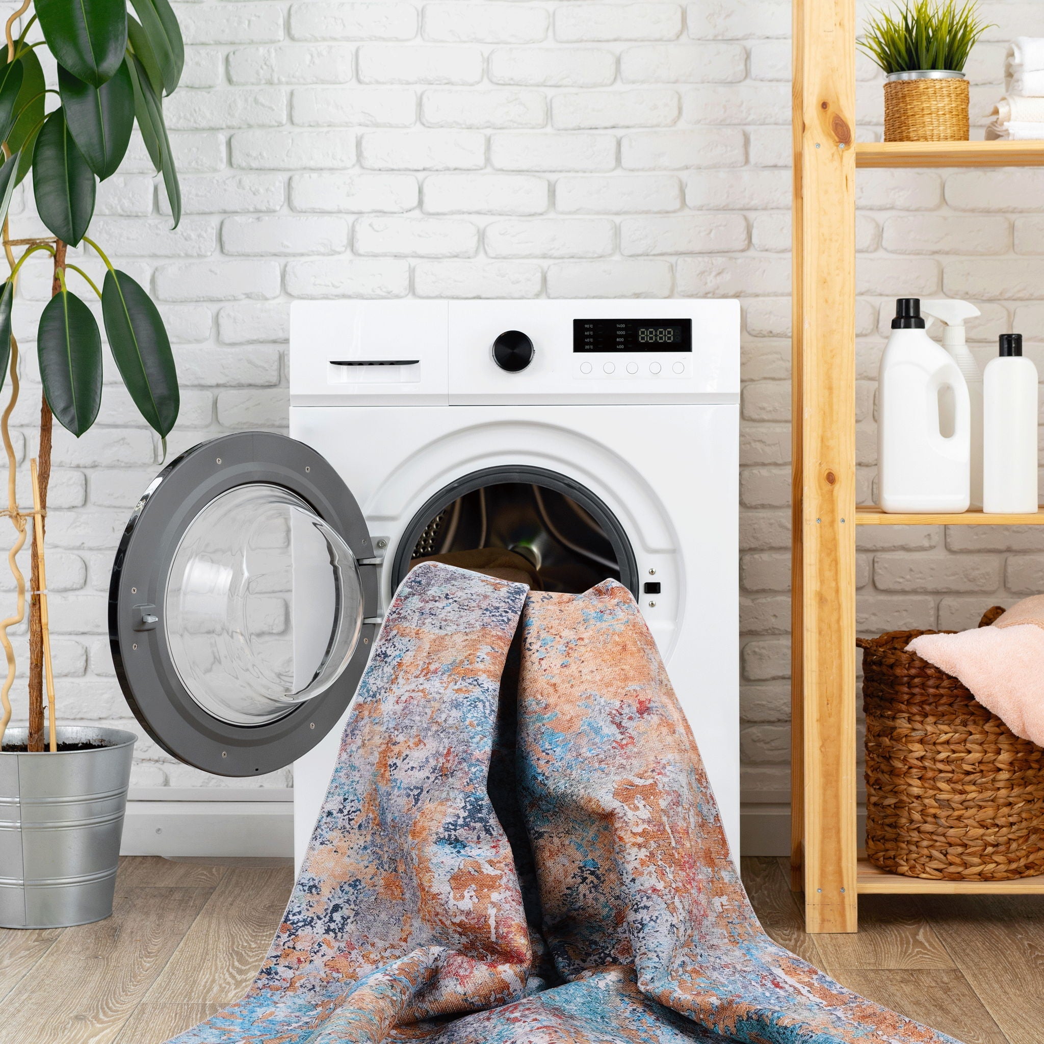 Maval - Stunning Washable Runner Rug Unique Piece Furniture