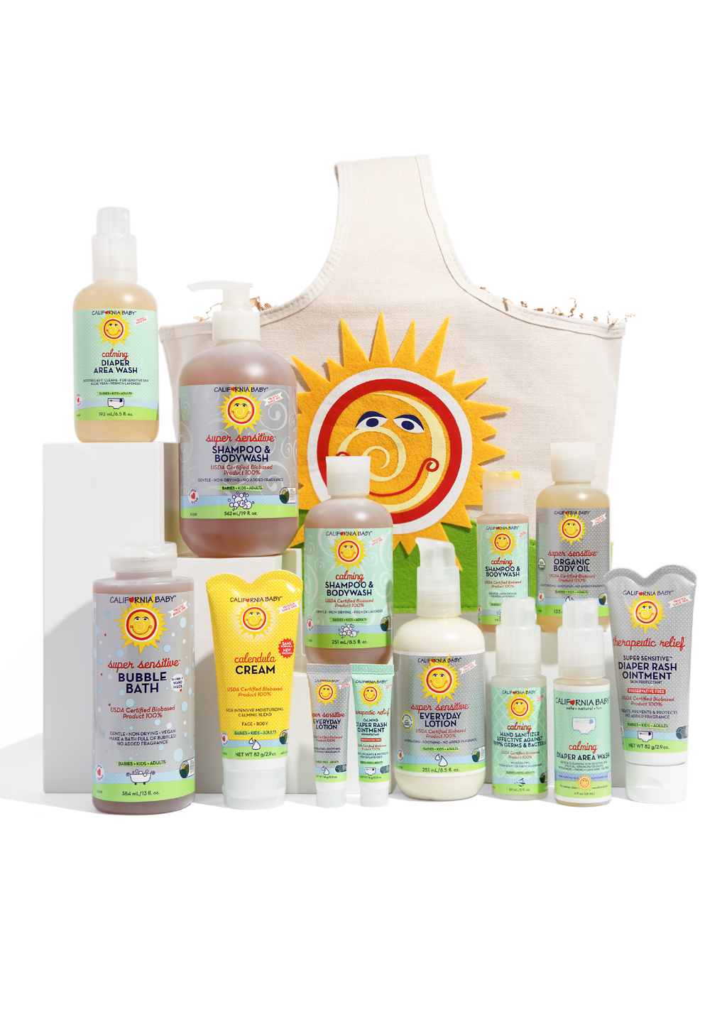 All the Essentials - Newborn Gift Set California Baby