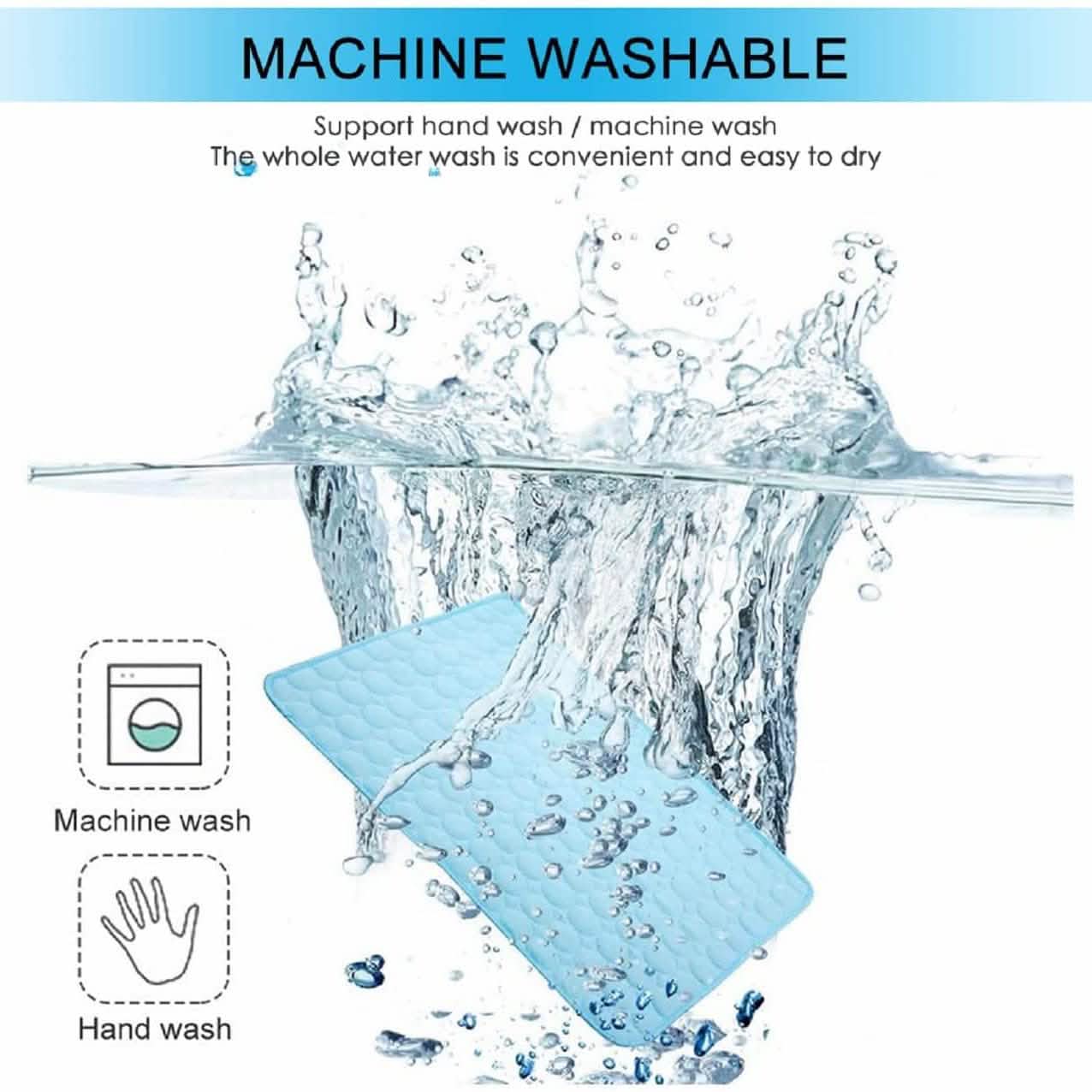 Automatic Cooling Dog Mat Washable Pet Sleeping Blanket Mat DailySale