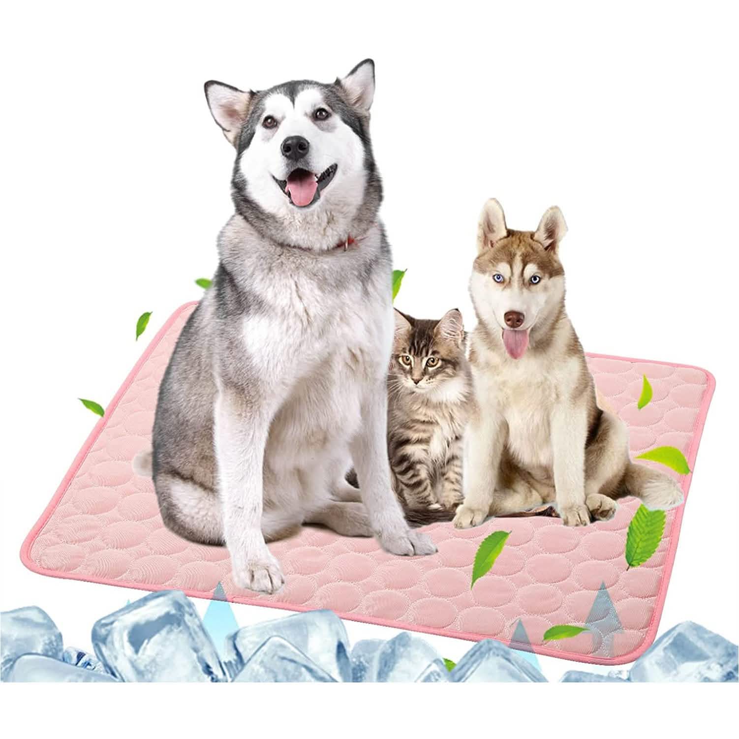 Automatic Cooling Dog Mat Washable Pet Sleeping Blanket Mat DailySale