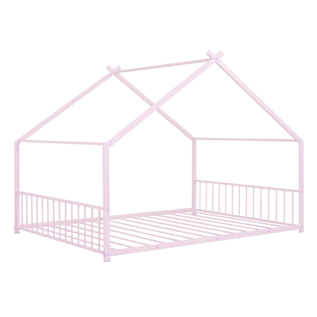 Metal House Bed Unique Piece Furniture
