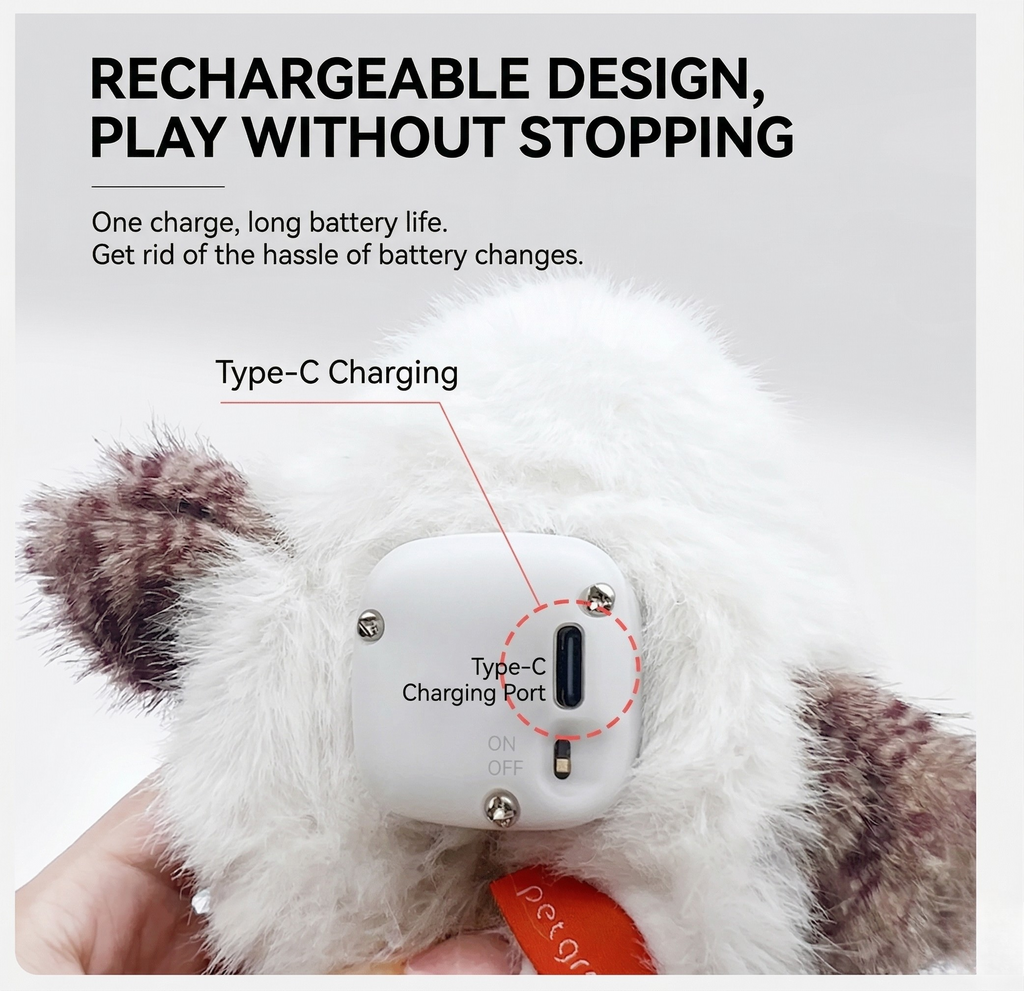 Flapping Bird Interactive Cat Toy Midfox