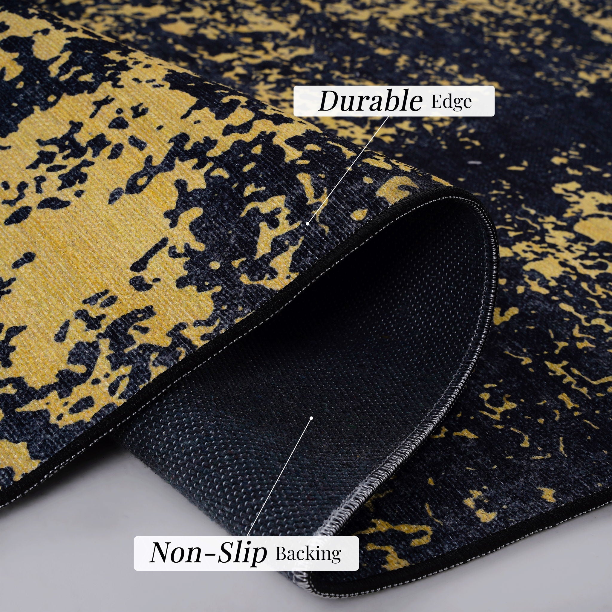 Maval - Stunning Washable Runner Rug Unique Piece Furniture