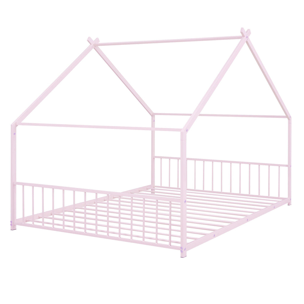 Metal House Bed Unique Piece Furniture