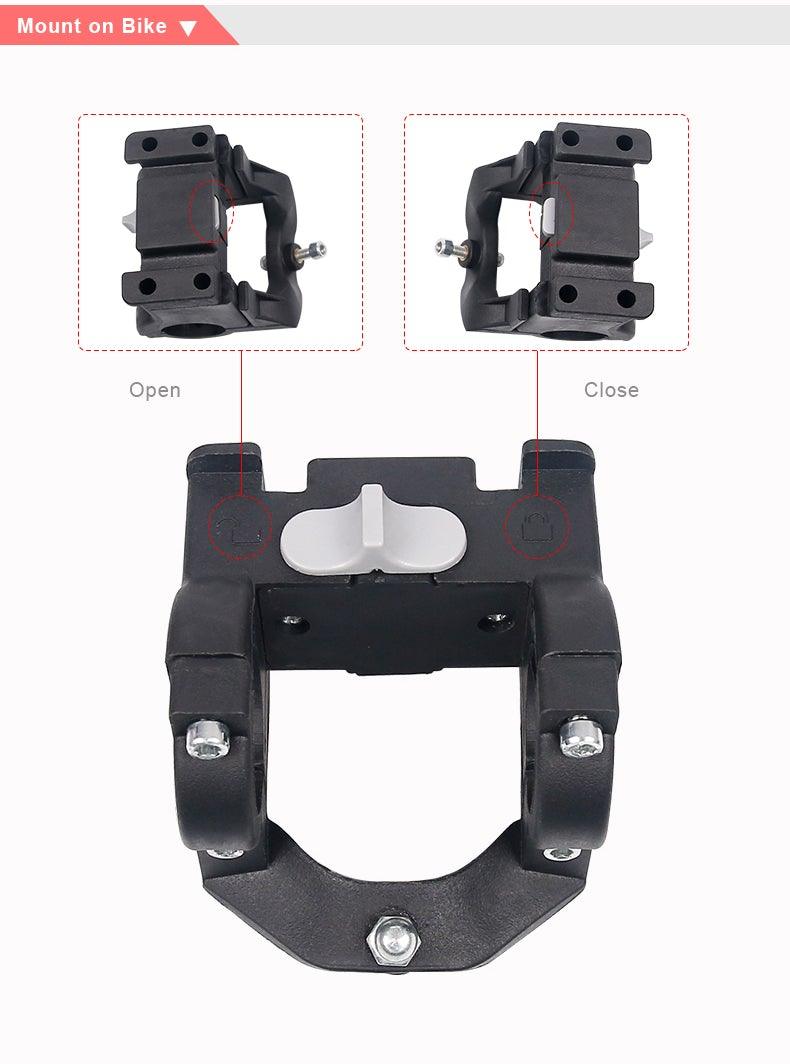 Bicycle Basket Handlebar Cycling Carryings Holder Bike Riding Pouch Cycle Biking Front Baggage Bag Load Bike Basket Detachable Bicycle Basket Folding Small Pet Cat Dog Carrier Front Handlebar Basket For Most Mountain Bikes And Bicycles Easy Install Stevvex