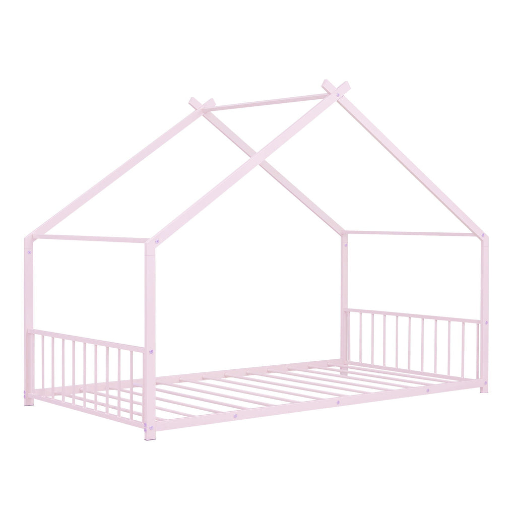 Metal House Bed Unique Piece Furniture